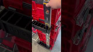 Qbrick stacking system for tool and consumable storage thoughts tools plumber tradesman [upl. by Beutler]