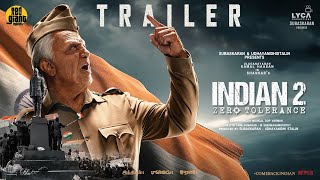 INDIAN 2 Official Trailer  Tamil  Kamal Haasan  Shankar  Anirudh  Siddharth  Indian 2 Trailer [upl. by Znerol952]