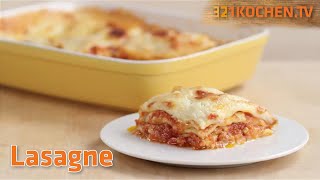 Das Originalrezept für klassische Lasagne [upl. by Jervis]