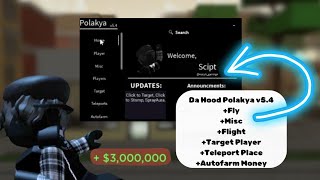 DA HOOD SCRIPT  POLAKYA V54  ROBLOX EXPLOIT [upl. by Ettennahs]