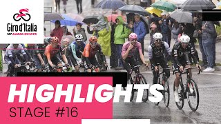 Giro dItalia 2024  Stage 16 Highlights [upl. by Naillimxam]