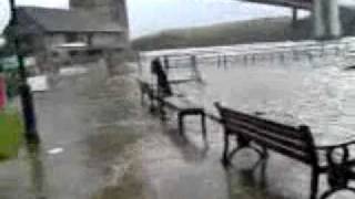 Saltash in Cornwall flooded by high tide  part two [upl. by Kinson]