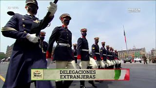 Desfile Militar  Delegaciones extranjeras  Imagen Noticias [upl. by Mcgrath743]