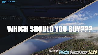 XPlane 11 vs Microsoft Flight Simulator 2020 [upl. by Carrie]