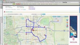 How to  MapQuest Route Planner [upl. by Ahnavas]