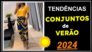 CONJUNTOS DE VERÃO  50 Modelos Lindíssimos de Conjuntos Femininos para o Verão ❤️ [upl. by Neersin]