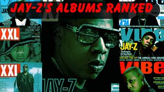 JAYZS ALBUMS RANKED  The Goat Of Hip Hop [upl. by Sandie]