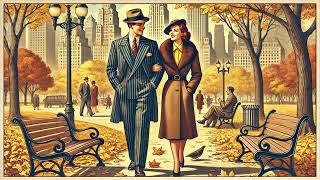 Autumn in Central Park a Vintage Music Playlist  1930s  1940s Jazz Swing Big Band [upl. by Barncard397]