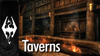 Skyrim  Music amp Ambience  Taverns [upl. by Wolsky]