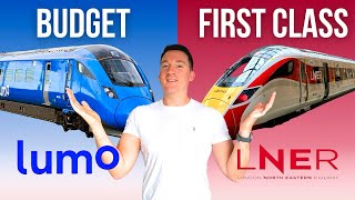 Low Cost Lumo vs LNER First Class [upl. by Ayekin]