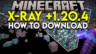 XRay Texture Pack 1204  How To Get Minecraft XRay in 1204 [upl. by Obediah377]