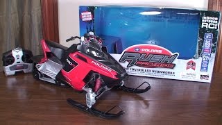 Polaris  Rush ProRide RC Snowmobile  Review and Run Dry Land amp Snow [upl. by Mariette]