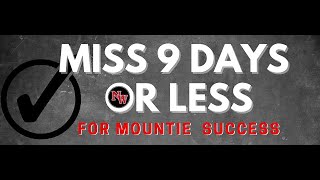 Miss 9 Days or Less Attendance Magnet [upl. by Chiarra452]