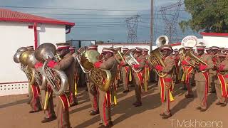 St Paul HQ Brass Band Seteng Sediba Easter 2023 [upl. by Hesketh310]