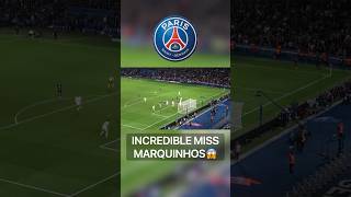 INCREDIBLE MISS Marquinhos [upl. by Anitsirhc]