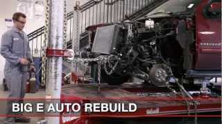 Auto Body Repair  Straighten Frame [upl. by Frankie]