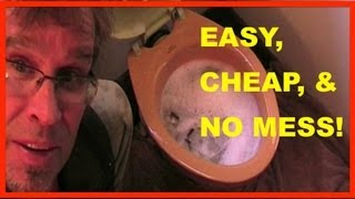 How to Unclog a Toilet  Clogged toilet TRADE SECRET [upl. by Yelsgnik906]