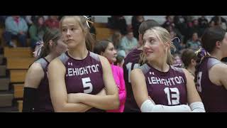 Lehighton Volleyball Senior Night 2024 [upl. by Auoz]