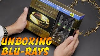 Unboxing Señor de los Anillos Versión Extendida [upl. by Bartlet]