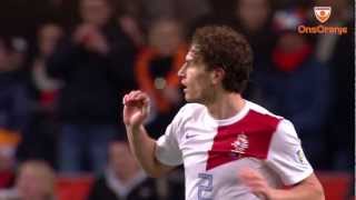 Highlights Daryl Janmaat against Romania 26032013 [upl. by Lishe149]