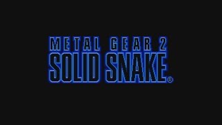 Metal Gear 2 Solid Snake Intro [upl. by Pinckney]