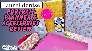 NEW LAUREL DENISE PORTRAIT PLANNER PLANNER  20242025  REVIEW [upl. by Yecats251]