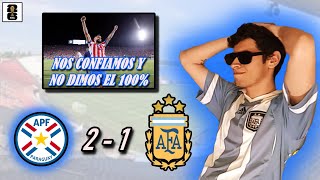 Paraguay 2  ARGENTINA 1 Eliminatorias Mundial 2026 REACCION [upl. by Nancee173]