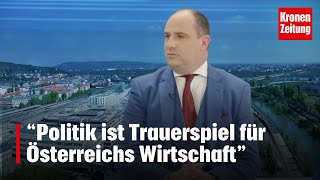 quotNichts verstandenquot Politik ist Trauerspiel für Österreichs Wirtschaft  kronetv NACHGEFRAGT [upl. by Lilly]