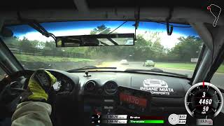 NASA Mid Atlantic Spec Miata Fall Brawl 2024 Race 2 [upl. by Meikah]