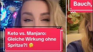 Keto vs Manjaro Gleiche Wirkung ohne Spritze Mounjaro Erfahrungen keto [upl. by Fina]