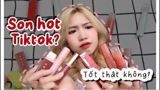 Những sự thật về các dòng son hot trên TikTok l Minh Ngọc [upl. by Haya]