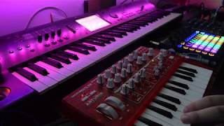 WHAM  LAST CHRISTMAS synth cover minilogue microbrute circuit ms20 mini [upl. by Lletnwahs]