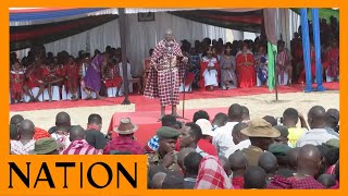 President Ruto Maa Culture is our Kenyan identity festival to be a national celebration annually [upl. by Naeruat]