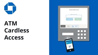 Chase ATM  Cardless Access How To Use Chase ATMs With Your Mobile Wallet [upl. by Aneelas35]