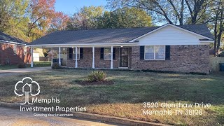 3520 Glenshaw Dr Memphis TN WALKTHROUGH [upl. by Fair546]