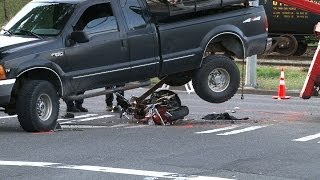 Fatal Motorcycle vs Truck Accident 21st St SE amp East Pioneer Puyallup WA [upl. by Nilahs786]