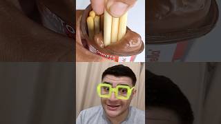 😍 Nutella amp Schoko Chocolate Dipping [upl. by Letsirc]