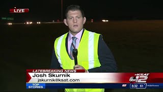 Hwy 281 SB reopens following fatal pedestrian accident [upl. by Angid]