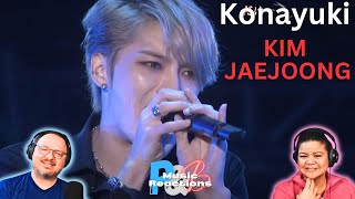 Kim JaeJoong quotKonayukiquot Live Cover Performance Video  Couples Reaction [upl. by Bret]