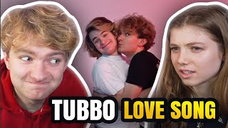 Tommys Girlfriend Mollys Reaction to Tubbo Love Song 💖🎶 TommyInnit MollyReacts TubboLoveSong [upl. by Sylado]