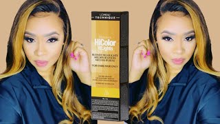 Loreal HiColor Ash Blonde Does it work Part 1 [upl. by Dleifyar]