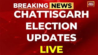 Chhattisgarh Election Results LIVE 2023  Chhattisgarh Election News Live  India Today Live [upl. by Aivilo]