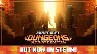 Minecraft Dungeons Steam Launch Trailer [upl. by Aydan995]