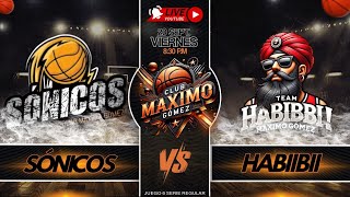 HABIBI VS SONICOS  3ER TORNEO INTERNO MAXIMO GOMEZ JUEGO 6 [upl. by Barbara995]