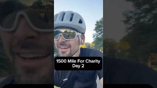 1500 Miles for Charity  Day 2 Go check out the full video [upl. by Sothena]