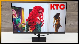 KTC H25T7 245quot 180Hz Gaming Monitor Unboxing amp Review [upl. by Ardua]