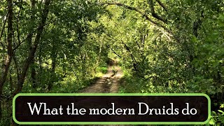 What do the modern Druids do [upl. by Trebeh]