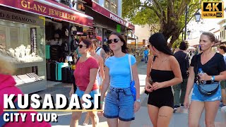 Kuşadası City Tour June 2023  Most Beautiful Place in Turkey 4K UHD 60 fps [upl. by Leirol]