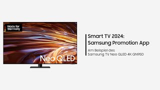 Samsung Smart TV 2024 Samsung Promotion App [upl. by Aniehs578]