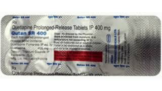 Qutan SR 400 Tablets Quetiapine ProlongedRelease Tablets IP 400 mg [upl. by Nilahs]